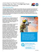 Action plan for toxic firefighting foam and related chemicals