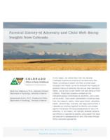Parental history of adversity and child well-being : insights from Colorado