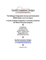 The Refugee Integration Survey and Evaluation (RISE) Study. Year 4 Report (2015)