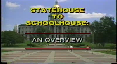 Statehouse to schoolhouse