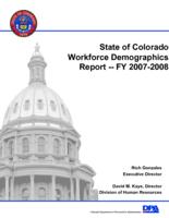 Annual workforce report. FY 2007-2008
