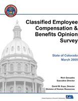 Classified employees compensation & benefits survey. 2008