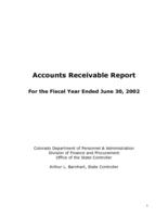 Accounts receivable report. 2002
