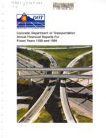 Annual financial report for fiscal year ending 1998 and 1999