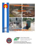 Stream flow data for Colorado. 2013