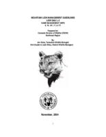 Mountain lion management guidelines lion DAU L-3 game management units 6, 16, 161, 17, & 171 : prepared for Colorado Division of Wildlife (CDOW) northwest region