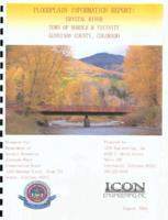 Floodplain information report, Crystal River, town of Marble & vicinity, Gunnison County, Colorado