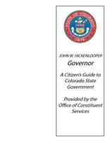A citizen's guide to Colorado state government