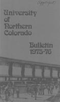 Graduate bulletin. 1975-76