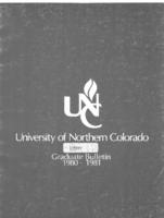 Graduate bulletin. 1980-81