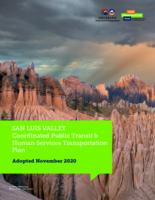 San Luis Valley 2045 regional transportation plan. Appendix A, Coordinated Public Transit & Human Services Transportion Plan