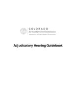 Adjudicatory hearing guidebook