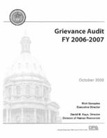 Grievance audit, FY 2006-2007