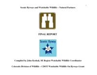 Scenic Byways and Watchable Wildlife, natural partners, final report