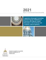 Legislative Oversight Commitee Concerning the Treatment of Persons with Mental Health Disorders in the Criminal and Juvenile Justice Systems