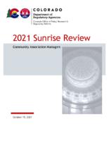 2021 sunrise review, community association managers