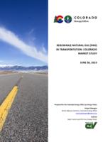 Renewable natural gas (RNG) in transportation : Colorado market study