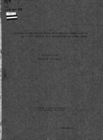 An analysis of the flow of water in a shallow linear aquifer, and of the approach to a new equilibrium after intake