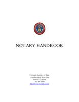 Notary handbook