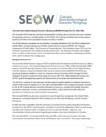 Colorado State Epidemiological Outcomes Workgroup (SEOW) strategic plan for 2021-2025