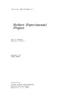 Seibert experimental project