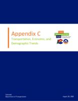 Statewide transportation plan. Appendix C: Transportation, economic, and demographic trends