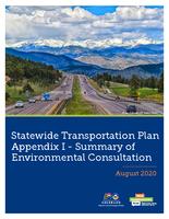 Statewide transportation plan. Appendix I: Summary of environmental consultation