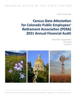 Census data attestation for Colorado Public Employees' Retirement Association (PERA) 2021 annual financial audit