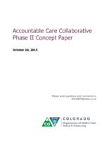 Accountable Care Collaborative phase II