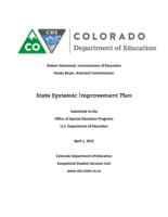 State systemic improvement plan