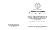 A handbook for families in dependency & neglect cases