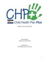 Children's Basic Health Plan annual report. 2010