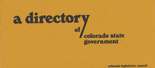 A directory of Colorado state government