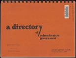 A directory of Colorado state government. 1983