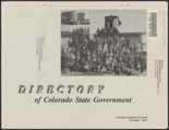 A directory of Colorado state government. 1992