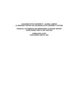 Colorado State University-Global Campus, a university within the Colorado State University System : financial statements and independent auditors' report years ended June 30, 2021 and 2020 : compliance audit year ended June 30, 2021