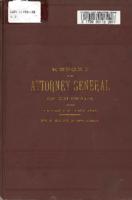 Biennial report of the Attorney General of the State of Colorado for the years 1891/92