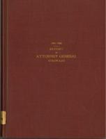Biennial report of the Attorney General of the State of Colorado for the years 1907/08