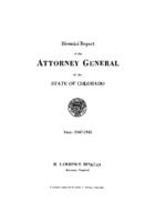 Biennial report of the Attorney General of the State of Colorado for the years 1947/48