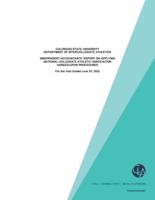 Colorado State University, Department of Intercollegiate Athletics : independent accountants' report on applying National Collegiate Athletic Association agreed-upon procedures, for the year ended June 30, 2022