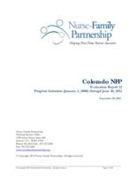 Colorado NFP evaluation report. 2012