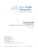 Colorado NFP evaluation report. 2013