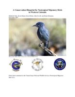 A conservation blueprint for neotropical migratory birds in Western Colorado