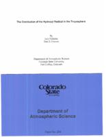 The distribution of the hydroxyl radical in the troposphere