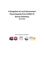 A snapshot of local government fiscal impacts from COVID-19 survey summary