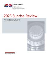 2023 sunrise review, private security guards