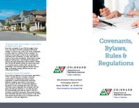 Covenants, bylaws, rules & regulations
