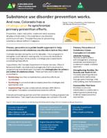 Substance use disorder prevention works