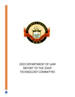 2023 Department of Law report to the Joint Technology Committee