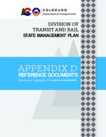 State management plan. Appendix D: Reference Documents